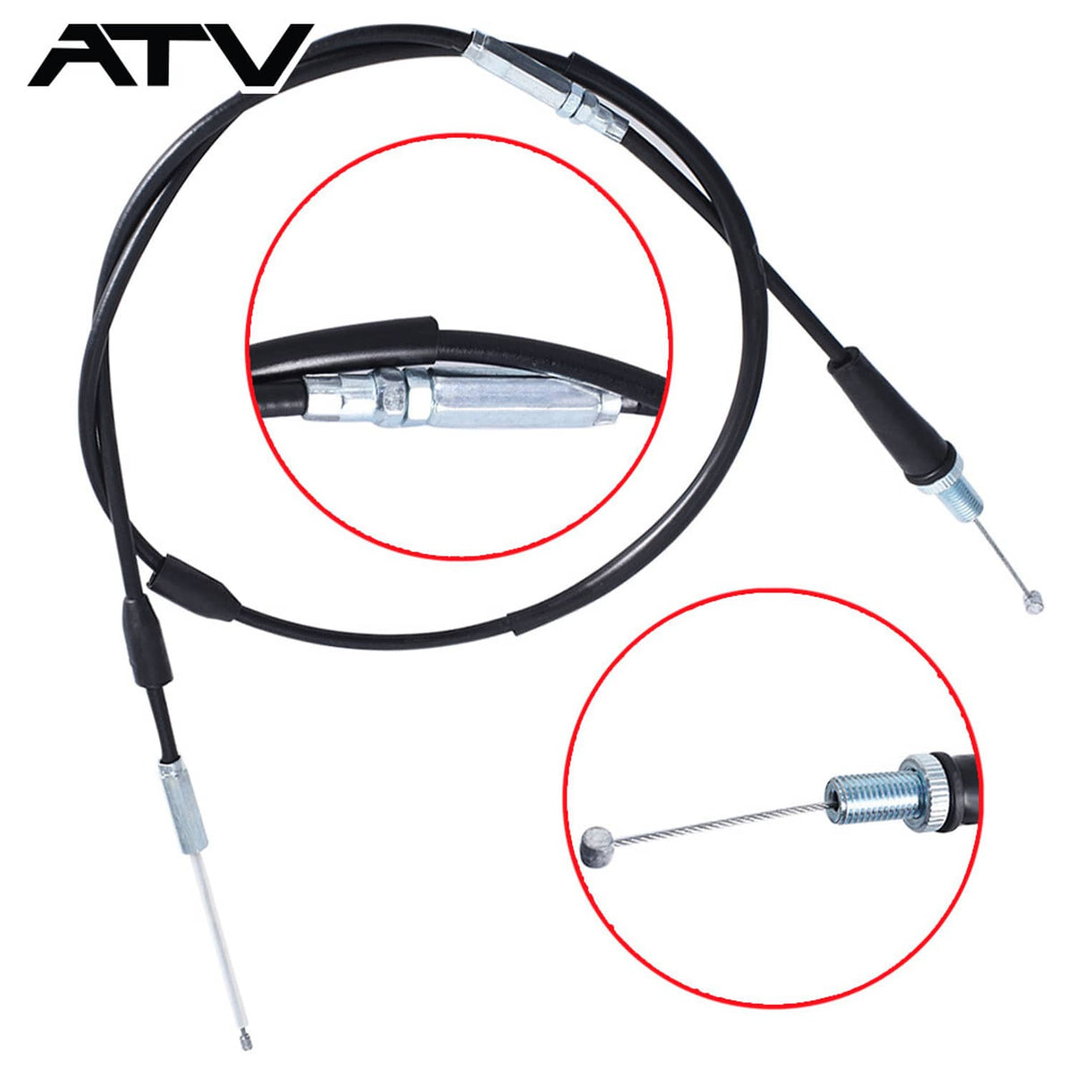 Solidspare Generic New For Yamaha Bear Tracker 250 Wolverine 350 Kodiak 400 Throttle Cable