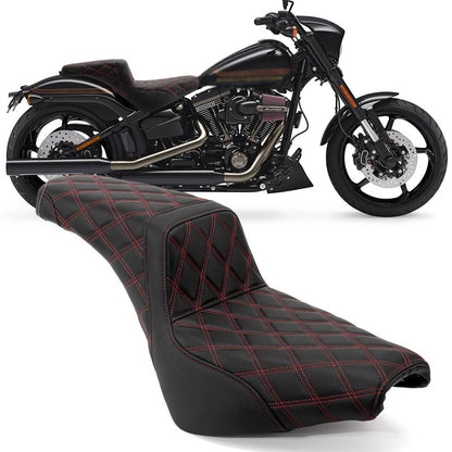 Solidspare Driver and Passenger Seat For Harley Softail SLIM FLSL 2018 20019 2020 2021 New