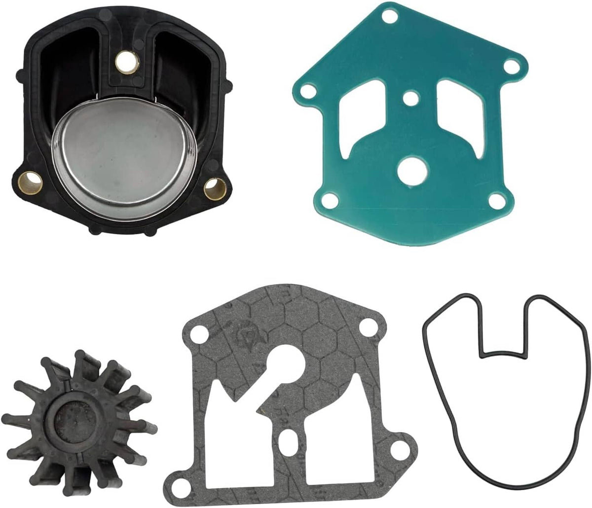 Solid Spare 3854661 Water Pump repair Kit for OMC King Cobra Stern Drives w/ Housing Engine