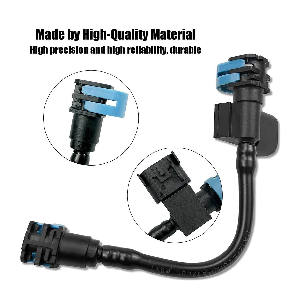 Solidspare Fuel Pressure Sensor Tube ABS Compatible with Dodge Ram 2014-2021 1500 5.7L V8