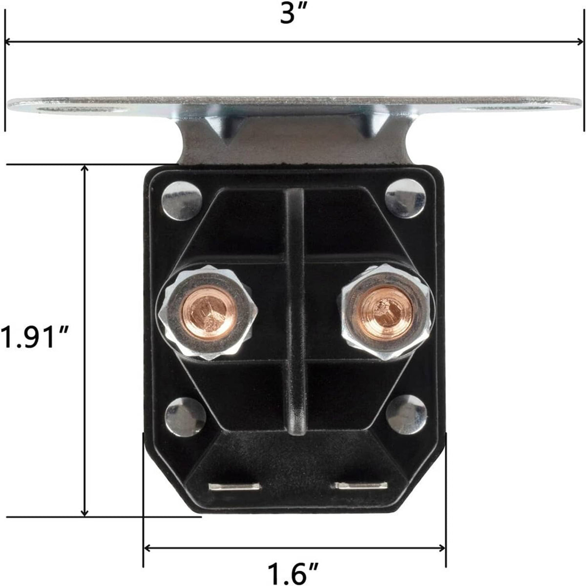 Solidspare Starter Relay Solenoid For MTD Cub Cadet 725-04439B 725-04439A 725-04439 435151
