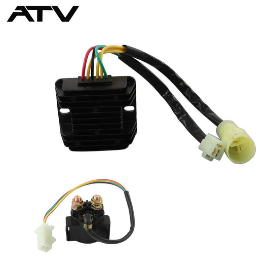 Solidspare 1988-1992 For Honda FourTrax 300 TRX300 Regulator Rectifier Starter Relay