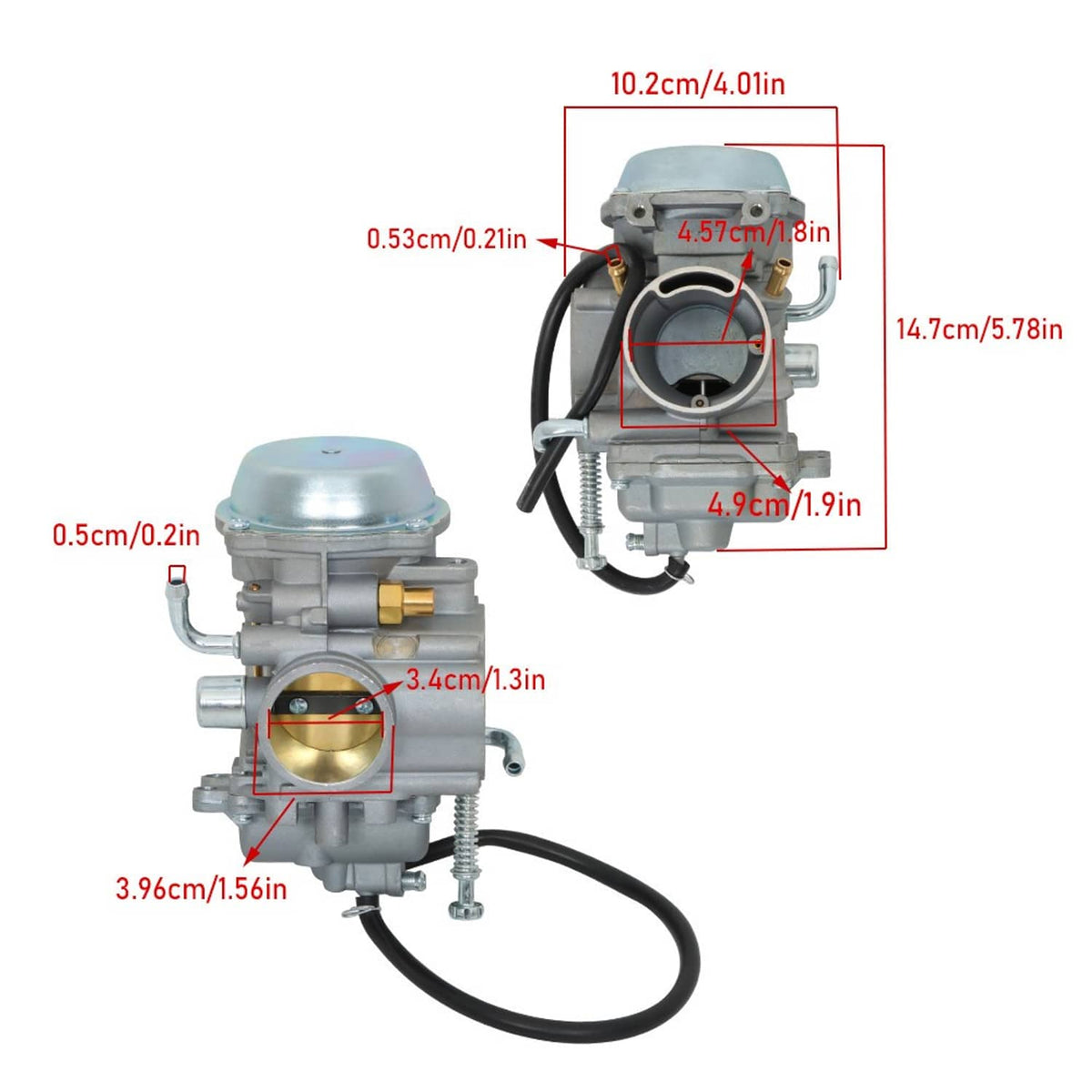 Solidspare Carburetor for Polaris Ranger 400 Carb 2010 2011 2012 2013 2014