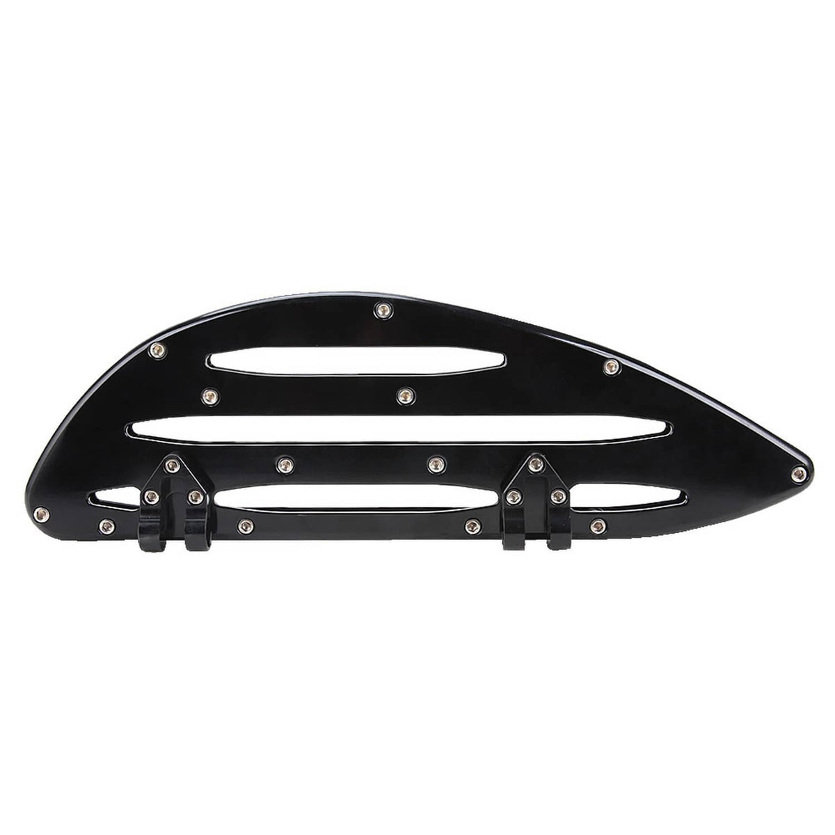 Solidspare Front+Rear Driver Passenger Stretched Floorboard For Harley Touring Models 1984+