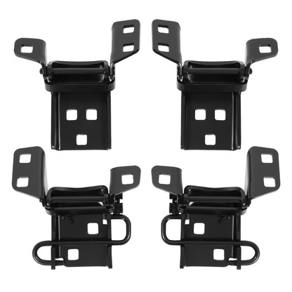 Solid Spare Door Hinge Set For 1973-1991 Chevy/GMC Pickup Trunk Driver & Passenger Side