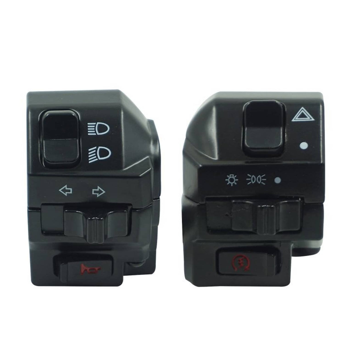 Solidspare Aluminum 7/8"22MM Motorcycle Switch Handlebar Motorbike Handlebar Switch control