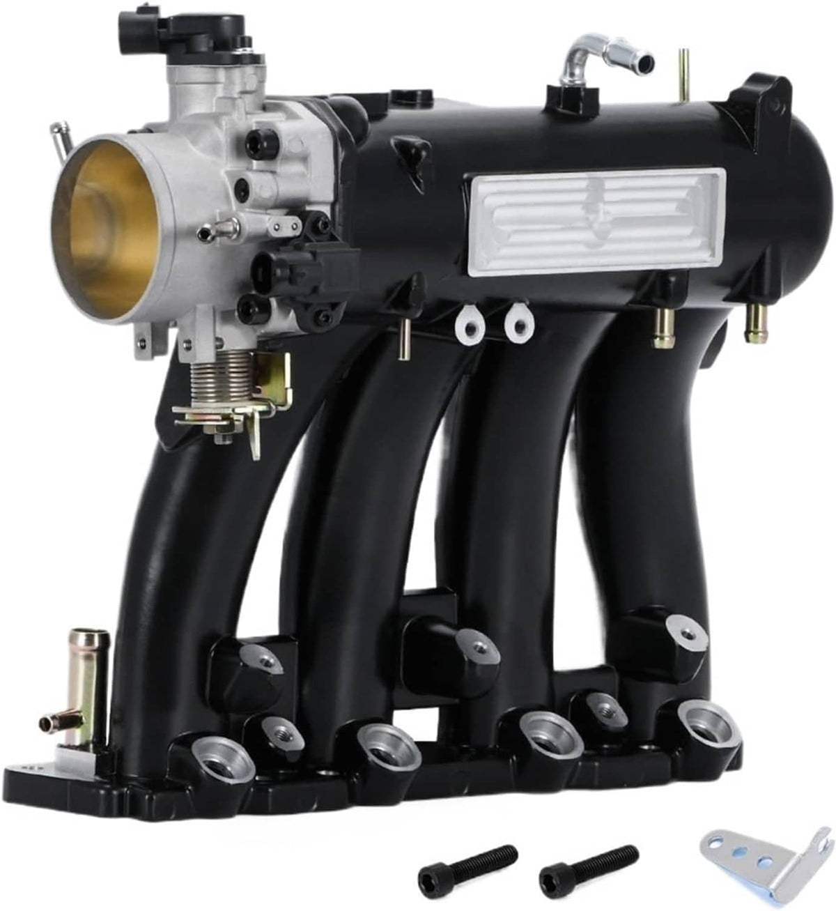 Solidspare D-Series Intake Manifold +70mm Throttle Body For Honda Civic CRX DEL SOL D15 D16