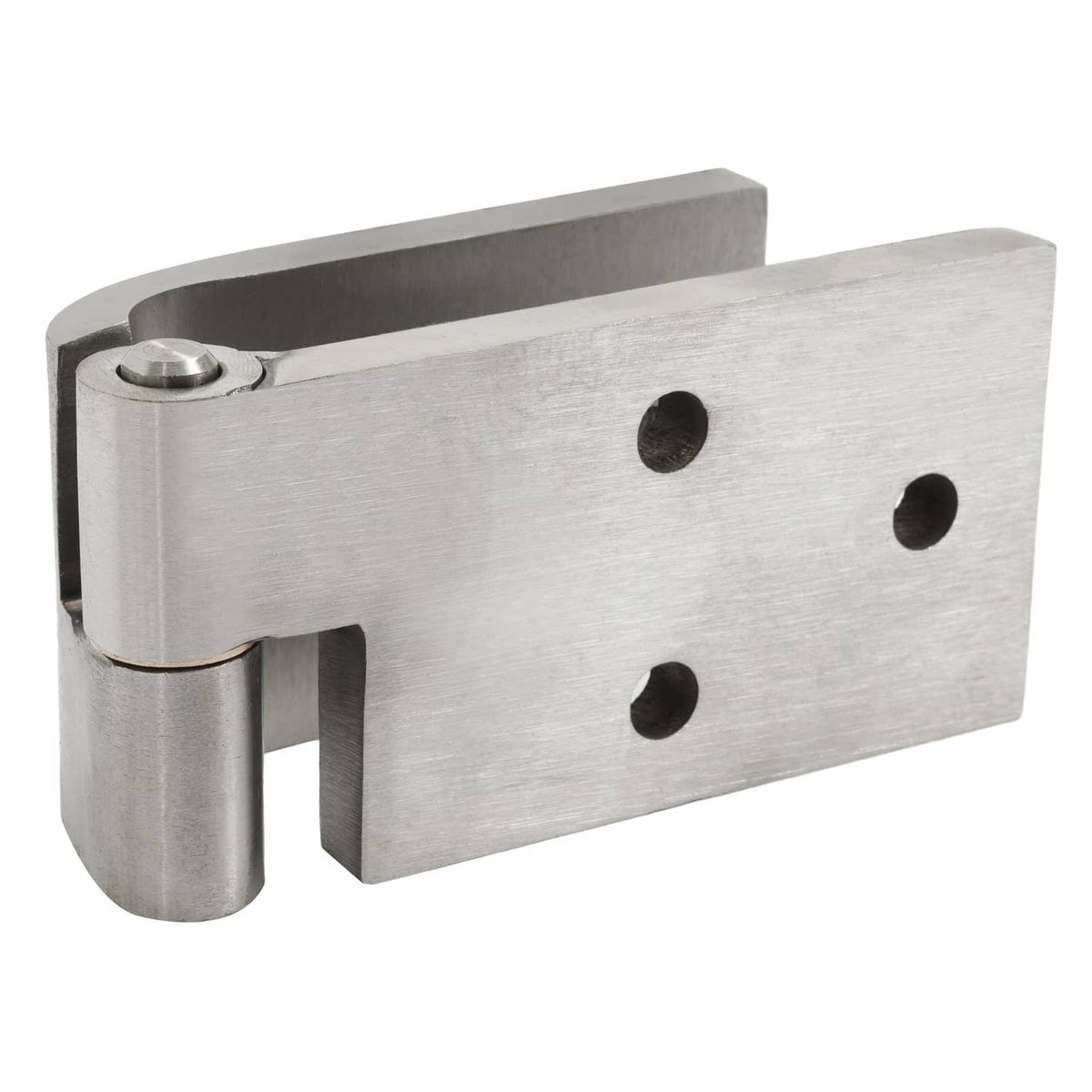 Solid Spare Door Hinges Fit 1966-1977 Early Ford Bronco Silvery 304 Stainless Steel LH&RH