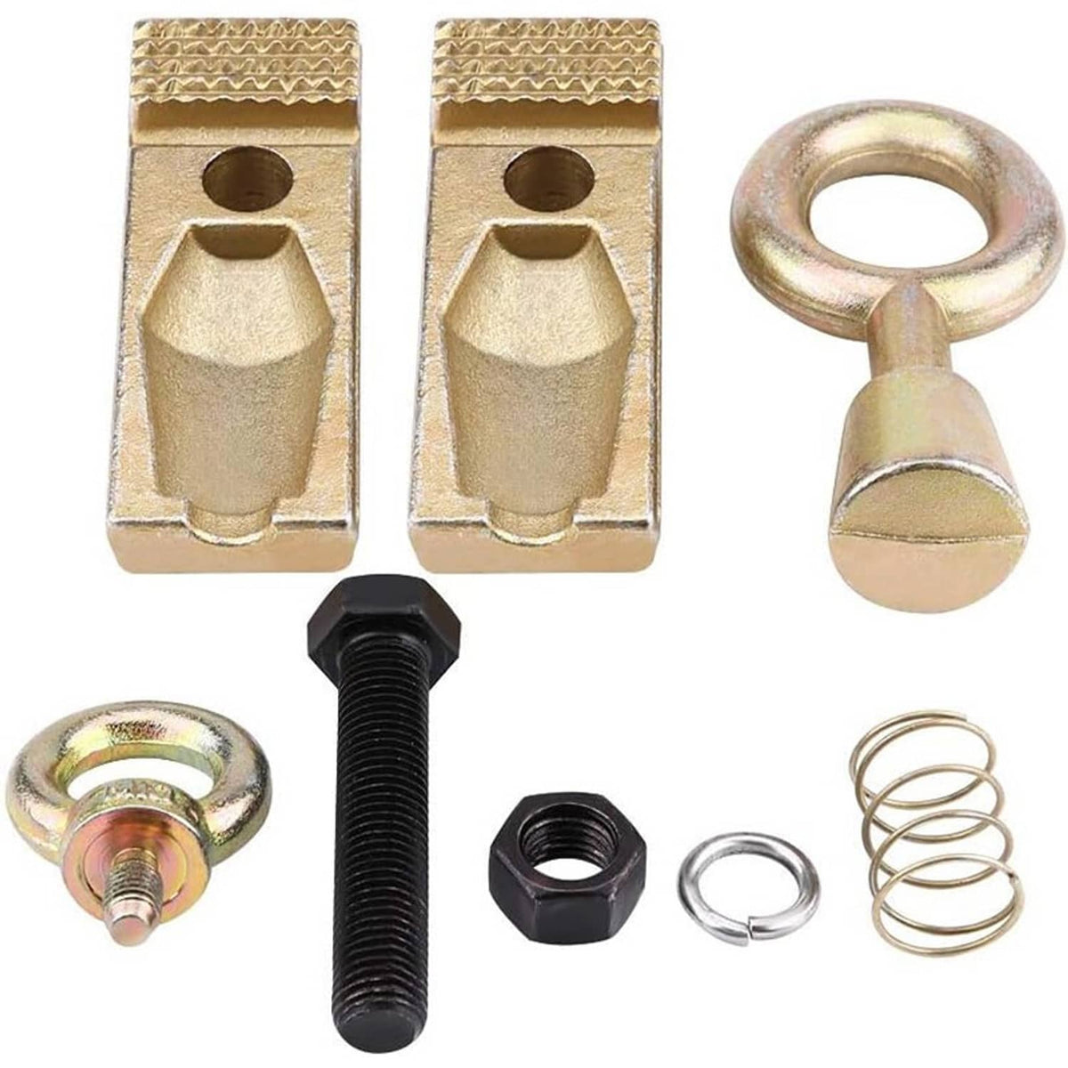 Solidspare 2 Way 5 Ton Frame Back Self-Tightening Grips Auto Body Repair Pull Clamp Tool