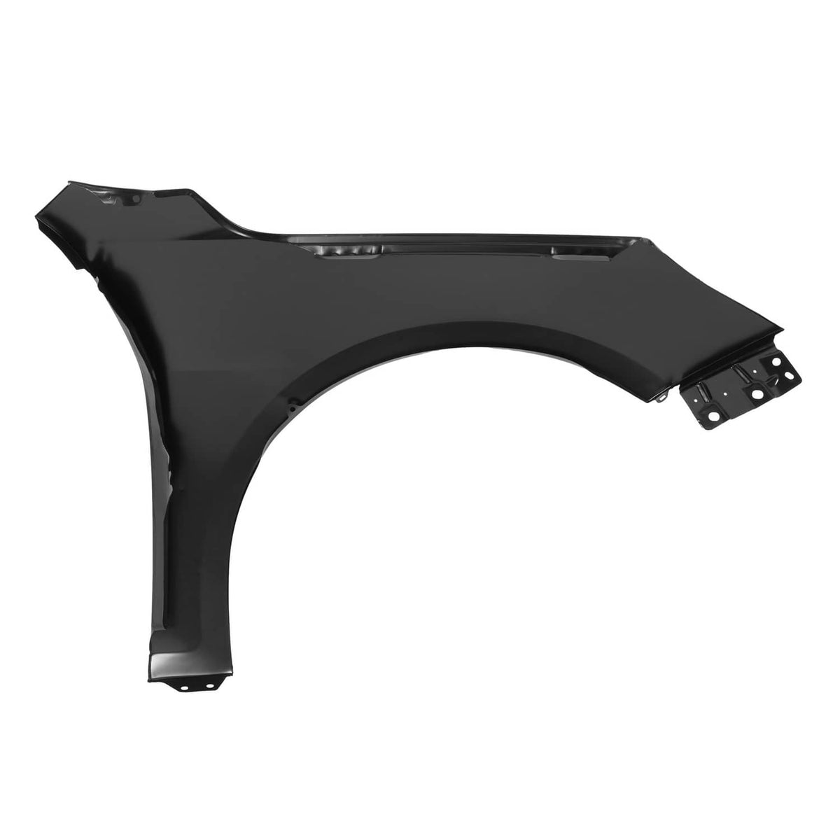 Solid Spare Fender For 2013-2016 Chevy Malibu Limited Front Driver Side Primed Black Steel