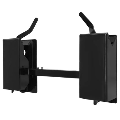 Solidspare Quick Tach Conversion Adapter Attach Adjustable For Skid Steer Loader 4000LBS
