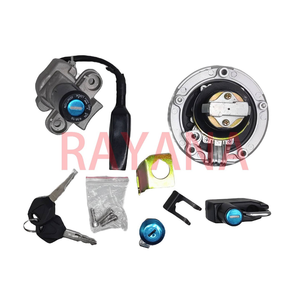 Solidspare US Ignition switch fuel Gas tank cap for Kawasaki Z125 2017-2019 27005-0612