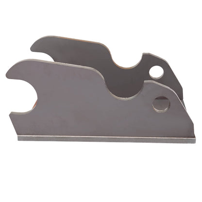 Solidspare Quick Tach Bracket Bucket Ear Attachment Plate For Kubota U55 KX057 KX191 Steel