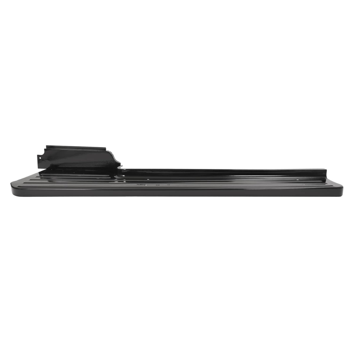 Solid Spare Black Steel Running Boards For 1953-1956 Ford F-100 F100 Pickup Truck Short Bed