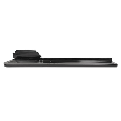 Solid Spare Black Steel Running Boards For 1953-1956 Ford F-100 F100 Pickup Truck Short Bed