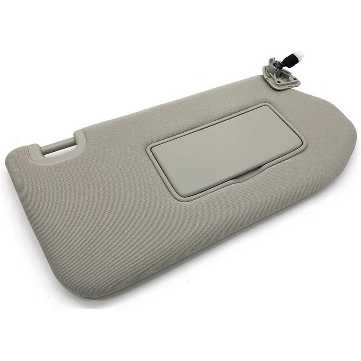 Solidspare Right Passenger Sun Visor with Lamp for 2013-2018 Nissan Pathfinder QX60 Grey