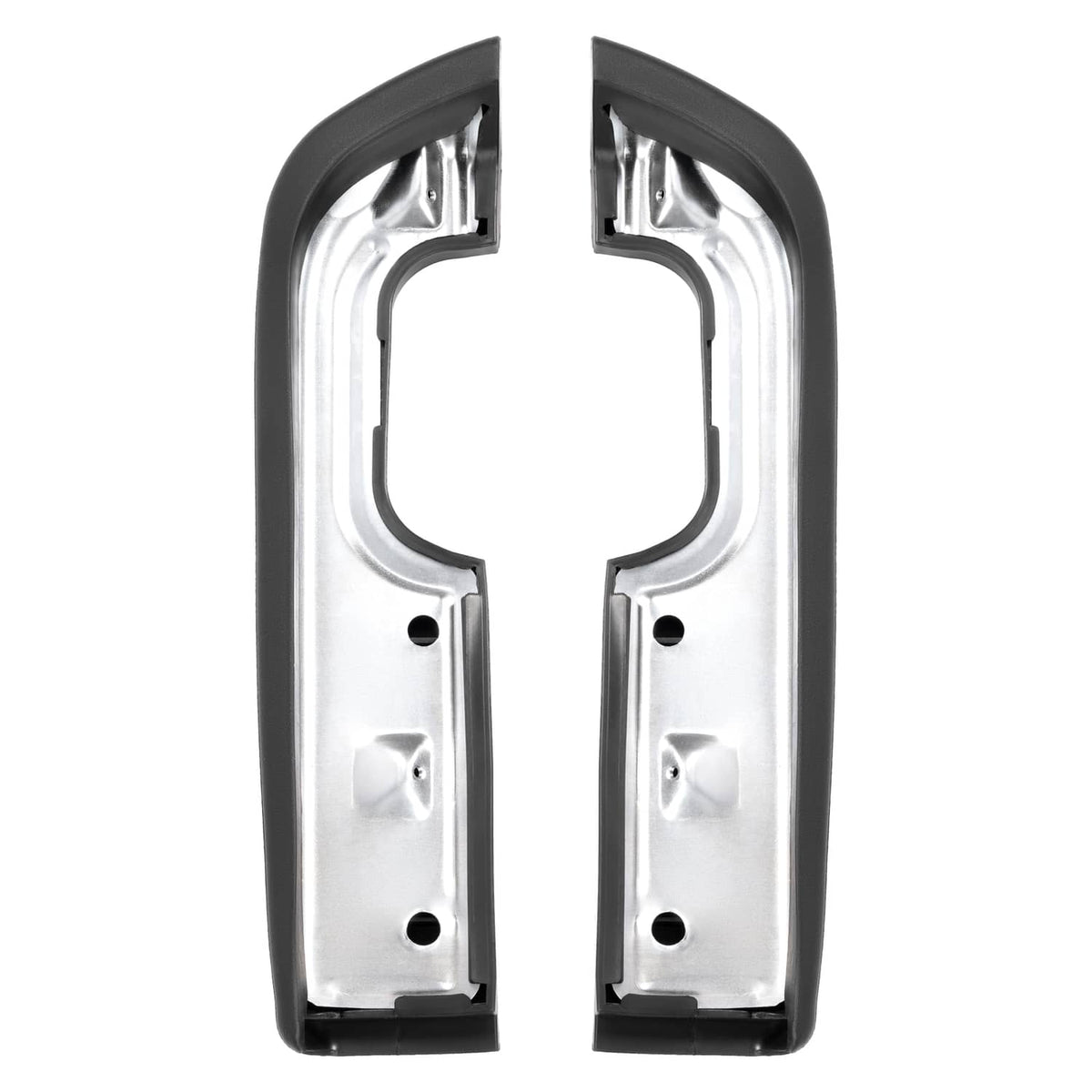 Solid Spare Door Arm Rest Panel Pair Black Fits 1973-79 Ford F100 F150 F250 Bronco 1978-79