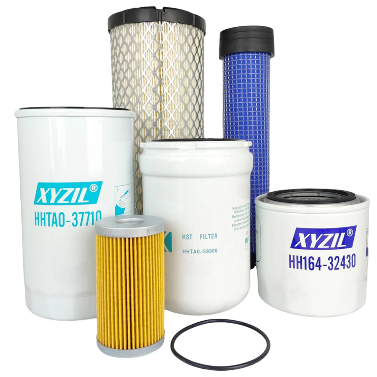 Solid Spare Filter Kit Fit for Kubota L3240HST L3540HST L3940HST L4240HST L4400HST L4310HST