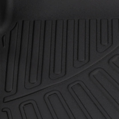 Solidspare Floor Mats for 2022-2025 Nissan Frontier Crew Cab All Weather TPE 3PCS Liner Set