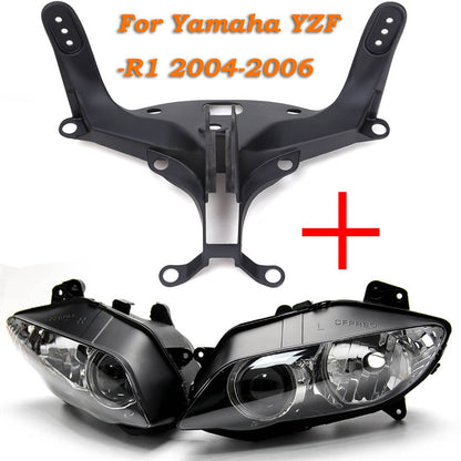 Solidspare For 2004-2006 Yamaha YZF R1 YZF-R1 Front Headlight w/ Upper Fairing Stay Bracket