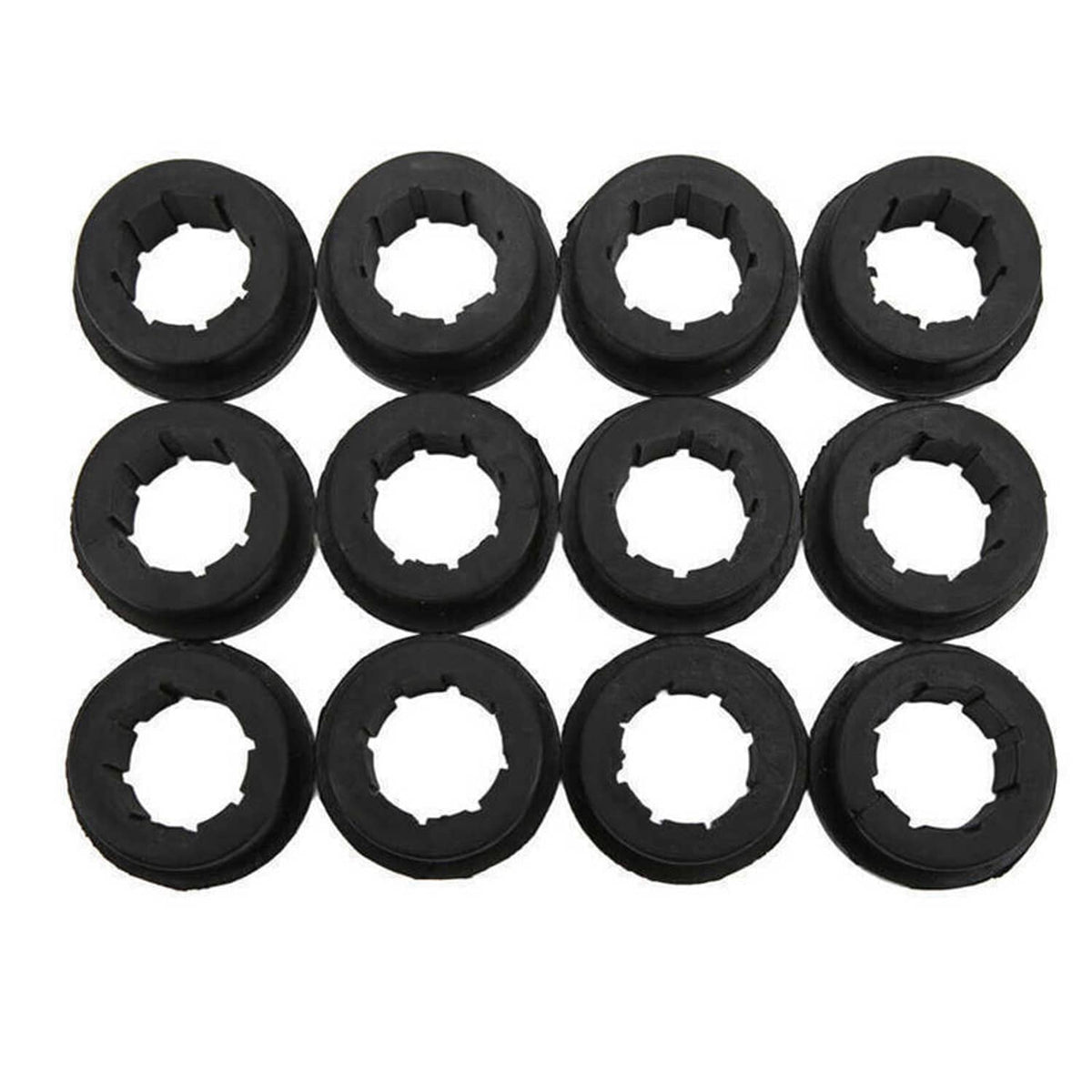 Solidspare Lower Control Arm Bushing Kit For 1996-2000 Honda Civic Ek Replacement Black