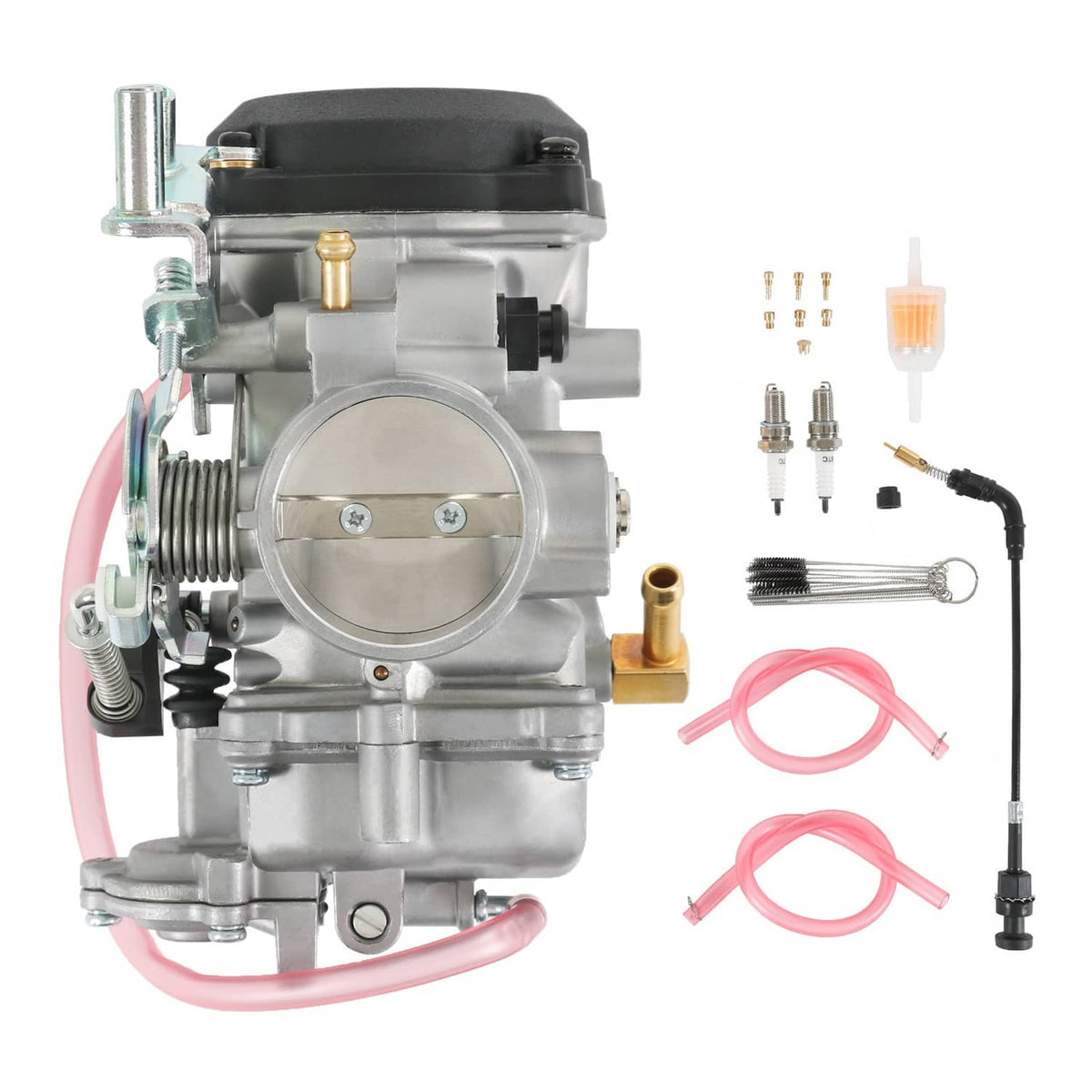 Solidspare Carburetor Carb Set for Harley Davidson Glide Sportster 40mm CV40 XL883 27490-04