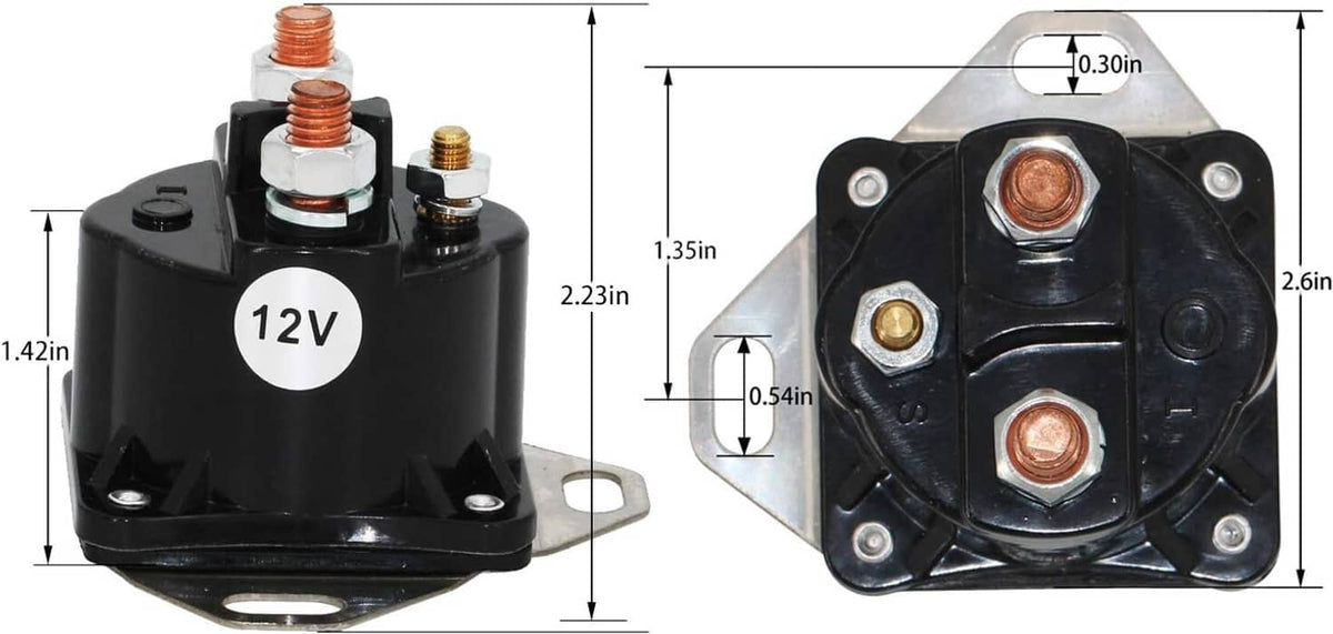 Solid Spare Starter Solenoid Switch Relay E9TZ-11450-B For Ford Mustang F150 F250 F350
