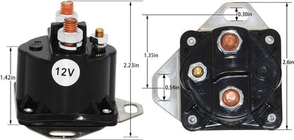 Solid Spare Starter Solenoid Switch Relay E9TZ-11450-B For Ford Mustang F150 F250 F350