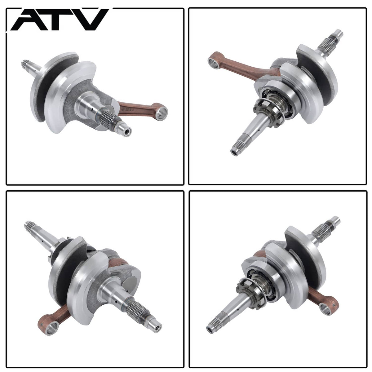 Solidspare US NEW Crankshaft Assy Crank Shaft 1:7 For HiSun 750 For HS HiSun 750 Cub Cadet