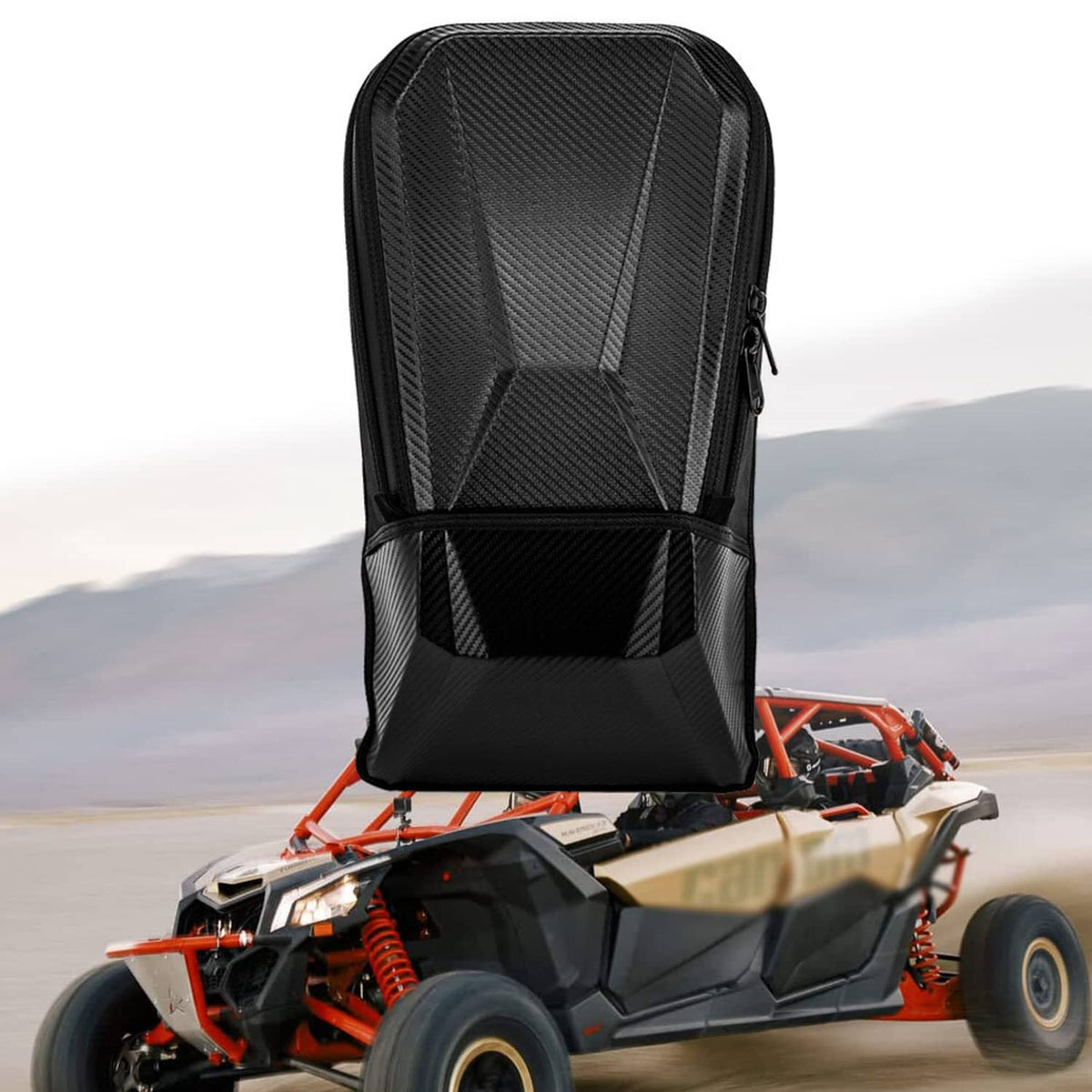 Solidspare Center Seat Console Storage Bag Shoulder Bag for Can Am Maverick X3 / Max 17-24