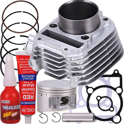 Solidspare For Yamaha XT225 TTR225 TTR230 Cylinder Piston Rings Gaskets Top End Rebuild Kit