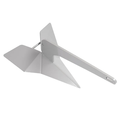 Solidspare Boat Triangular Anchor 35lbs Delta Style Wing Anchor Heavy Duty Steel Anchor