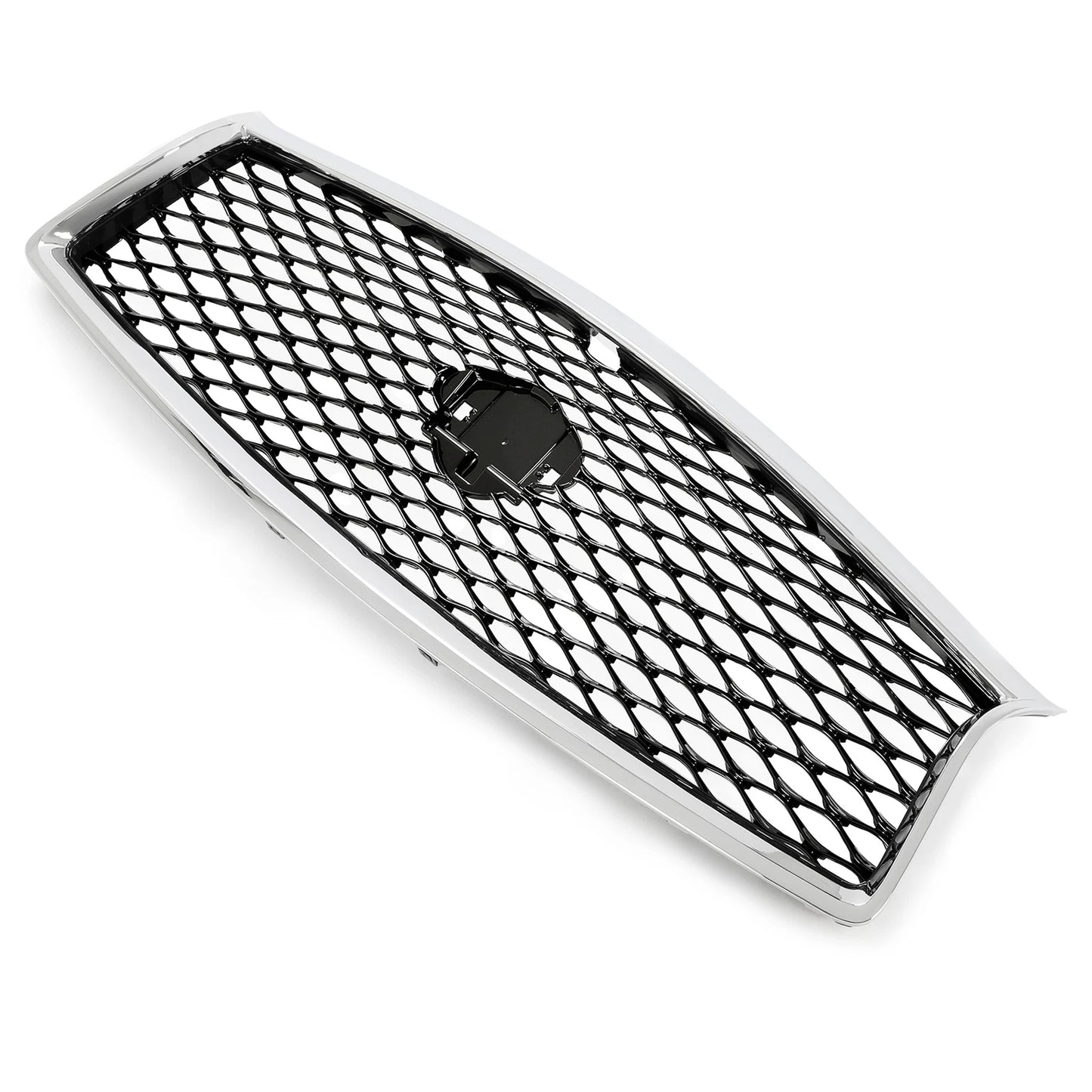 For 2014 2015 2016 2017 Infiniti Q50 Chrome Front Bumper Grille Grill Assembly