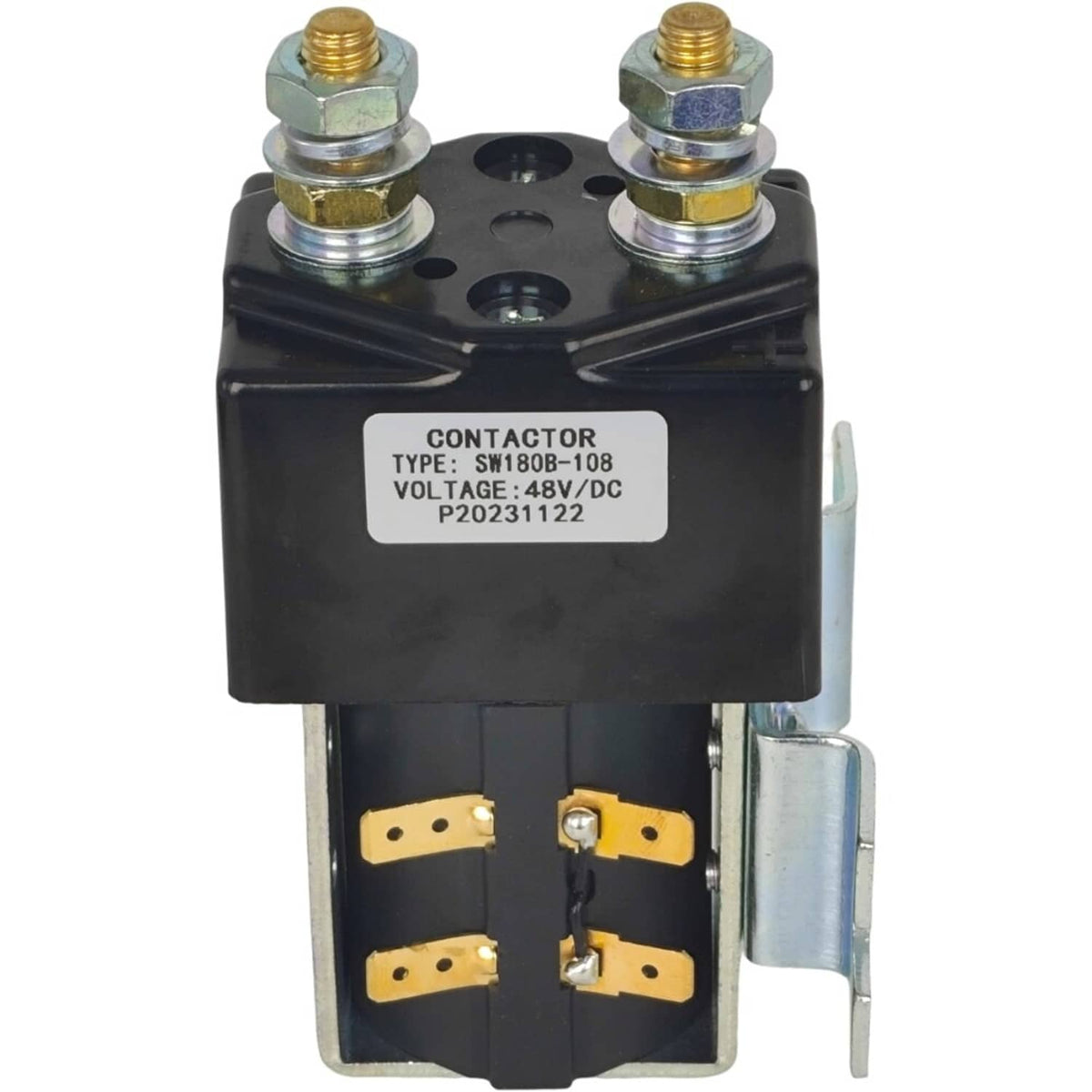 Solid Spare SW180 Contactor Solenoid SW180B-108 Fit for Albright 48 Volt Heavy Duty 200 Amps