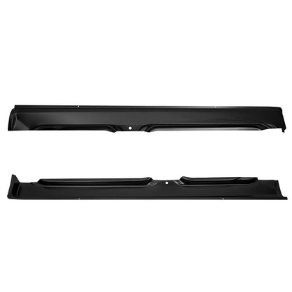 Left & Right Rocker Panel Steel For Dodge Ram Quad Cab 1500 2500 3500 2002-2008
