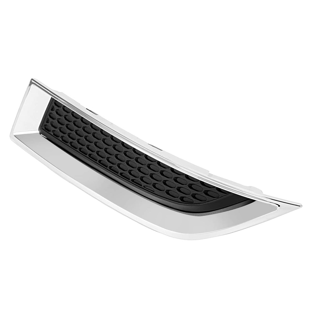 Solid Spare For GMC Acadia 13-16 17 Front Upper Fog Light Cover W/Chrome Molding LH 20982401
