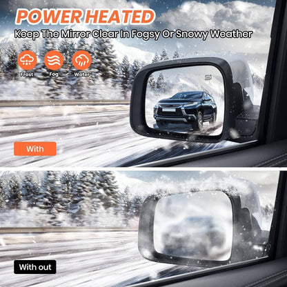 Solidspare Driver Side Mirror w/Manual Folding Blind Spot For 2011-2022 Jeep Grand Cherokee