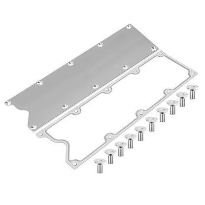 Solidspare LS Gen 3 Valley Cover Plate Kit w/ Gasket For GM LS-Series 4.8L 5.3L 5.7L 6.0L