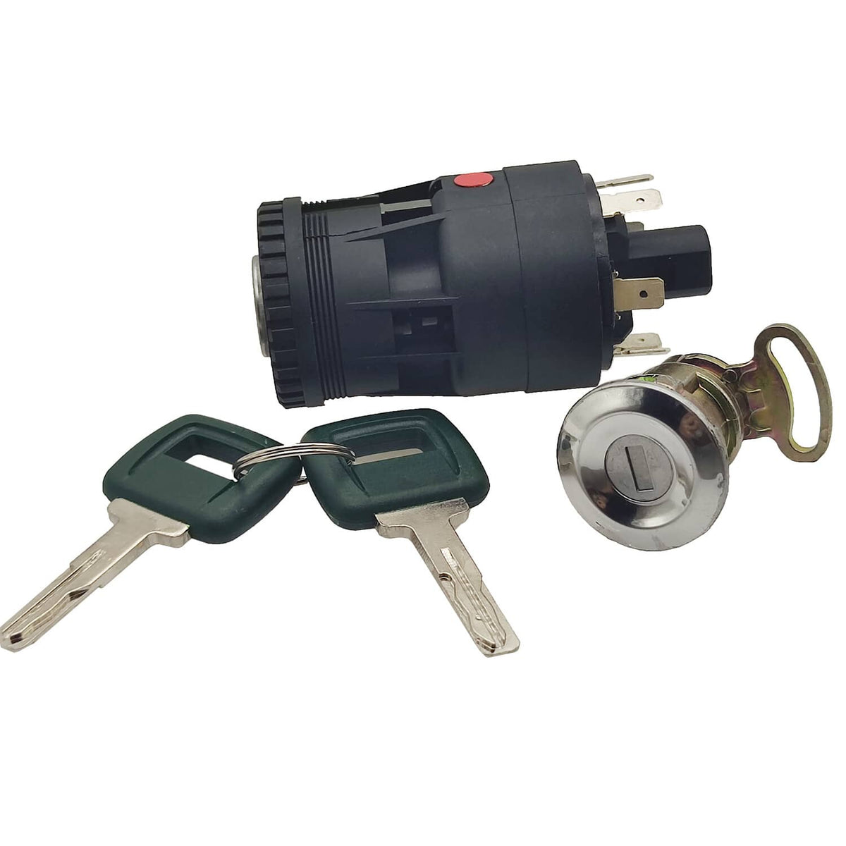 Solid Spare Ignition Switch Lock Key Kit 15082295 for Volvo A30C A20C G970 A25B L150D L150E