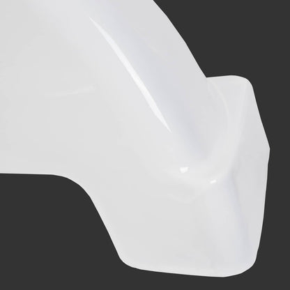 Solidspare Pair of White Single Axle Trailer Fenders for Boat 13" Wheels Tire Skirt
