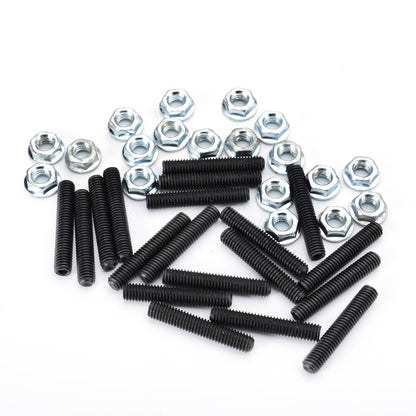 Solidspare Carbon Steel Bolts Exhaust Manifold Header Stud Kit For Ford F150 4.6L/5.4L V8