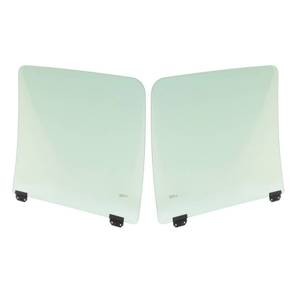 Solid Spare Pair Crew Cab Rear Door Glass LH+RH For 99-12 Ford F250 F350 F450 F550 F650 F750