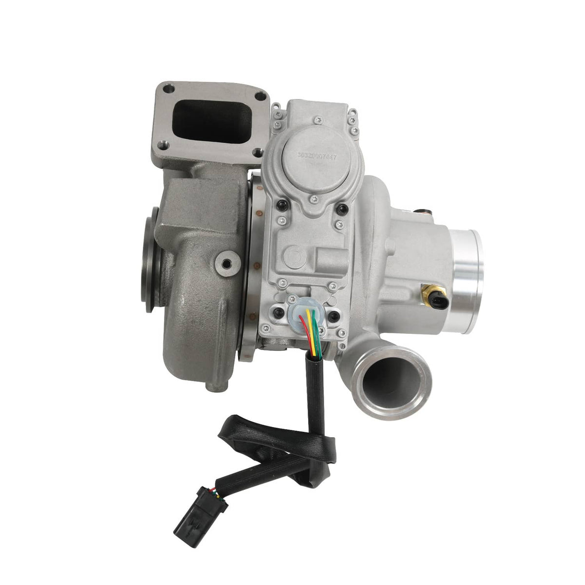 Solidspare Turbo HE451VE Turbocharger 3781360 For Cummins ISX ISX15 QSX With Solenoid Valve