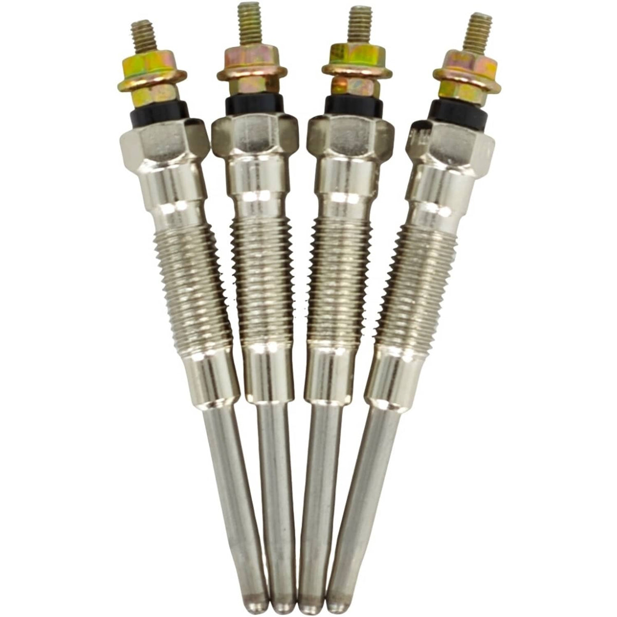 Solid Spare 4X 12V Glow Plug Fit for Toyota Starlet Tercel Corsa Corolla II 1N-T 19850-54090