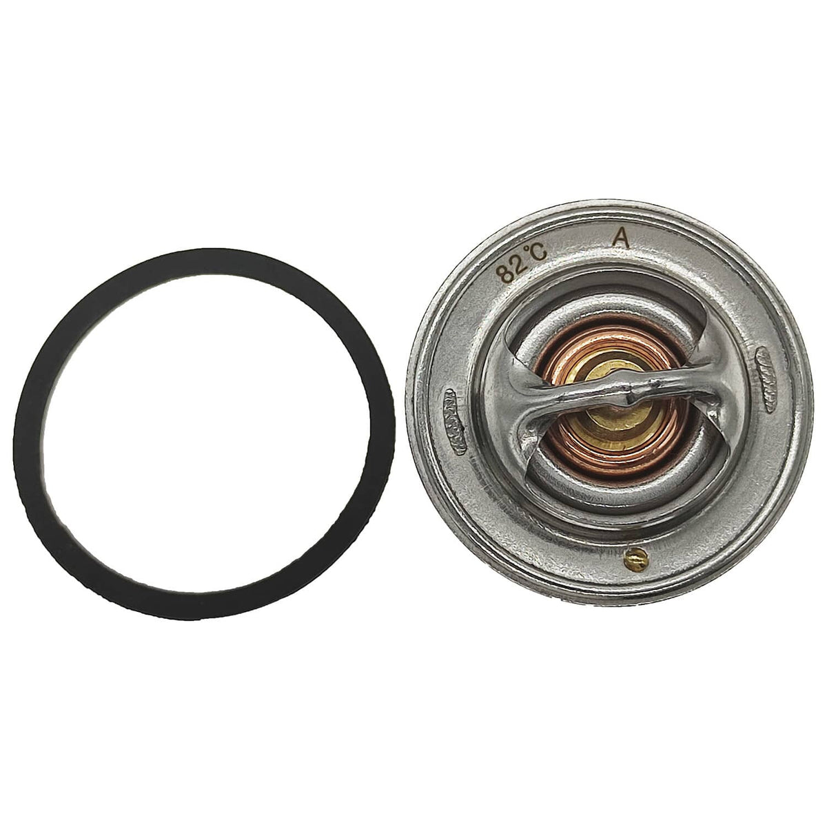 Solid Spare 82℃ Thermostat for Bobcat S220 S330 S630 S750 S850 T300 T750 T2250 T870 6680850