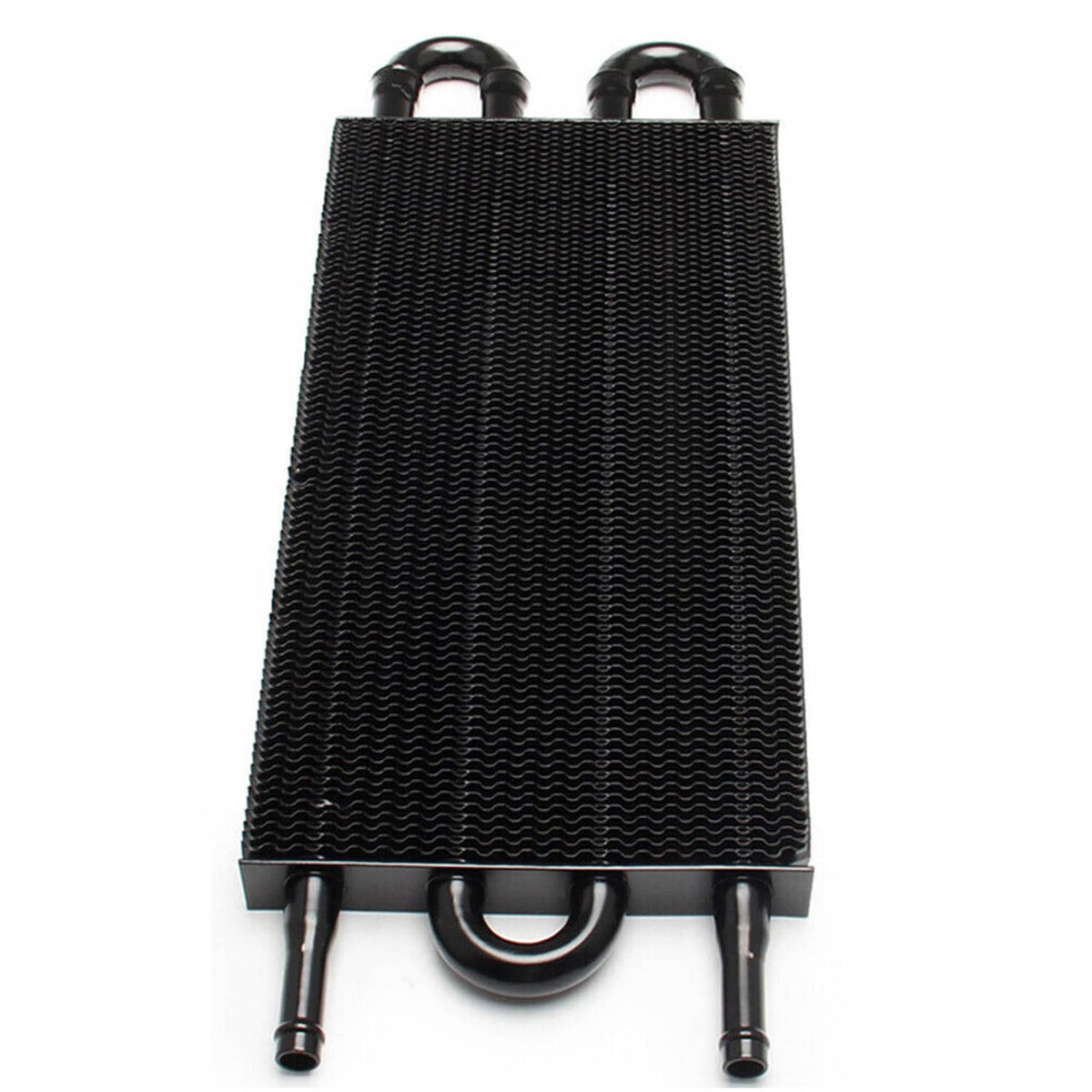 Solidspare 4 Row Remote Transmission Oil Cooler Auto-Manual Radiator Converter Universal