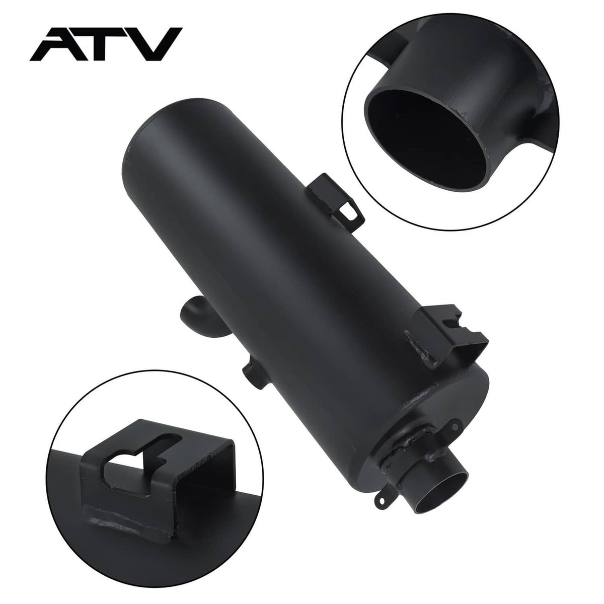 Solidspare For Polaris Sportsman 500 4×4 Exhaust Muffler Silencer 1996-2001 1260715-029 ATV