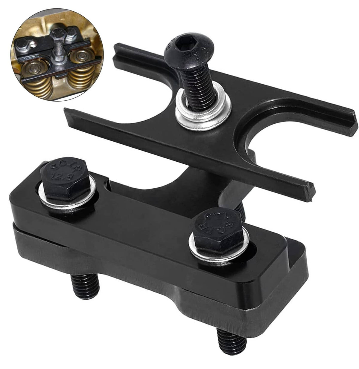 Solidspare LS Valve Spring Compressor Tool 67605 For Chevy LS1 LS2 LS3 4.8 5.3 5.7 6.0 6.2