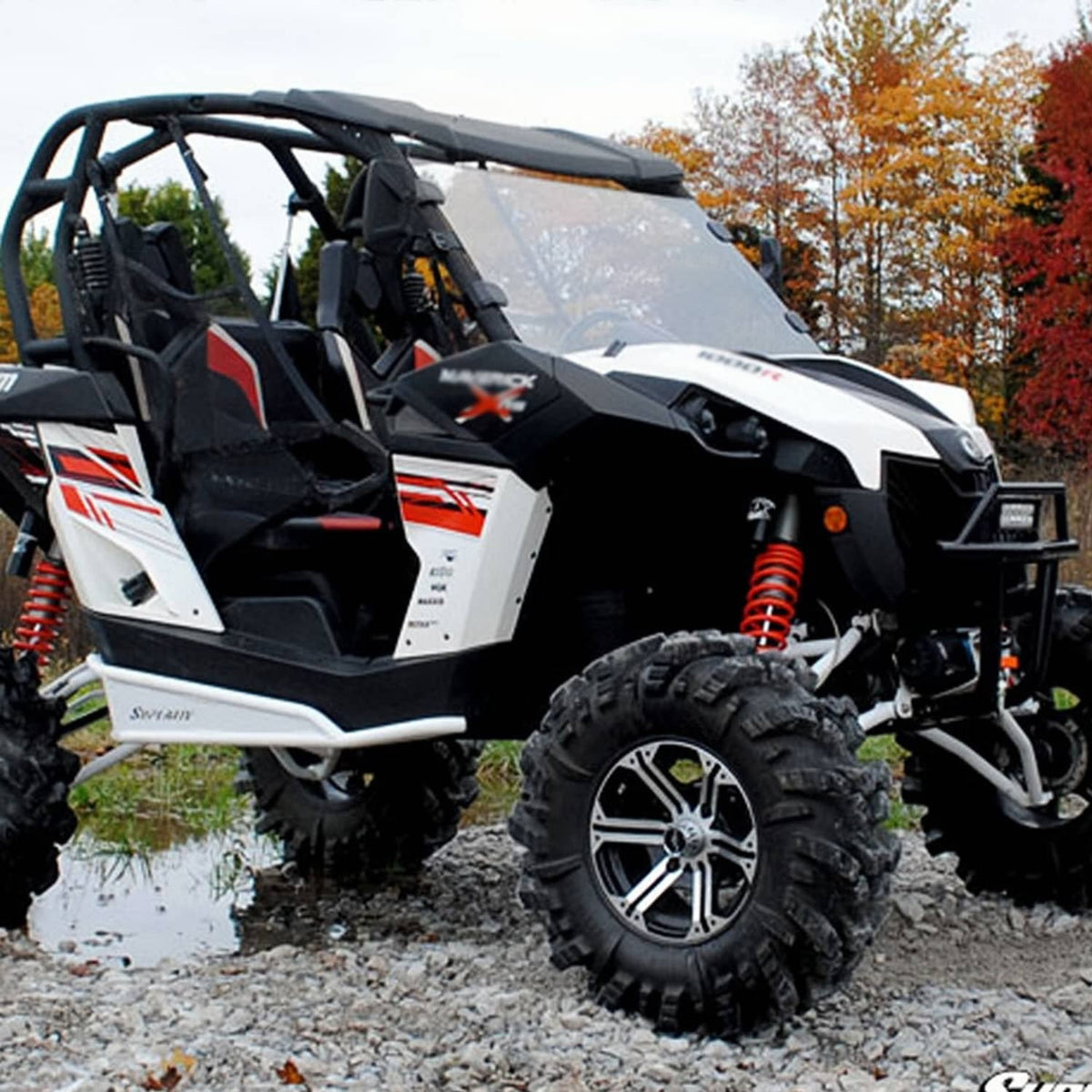 Solidspare Scratch-Resistant Full Windshield For 2013-2018 Can Am Maverick 1000R/ Max 1000R