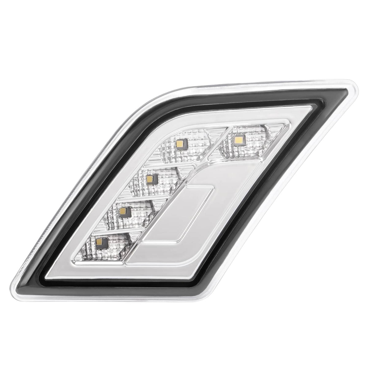 Solid Spare LED Bumper Side Marker Lights For Mercedes-Benz C300/C350/C63 AMG 4-Door 08-11